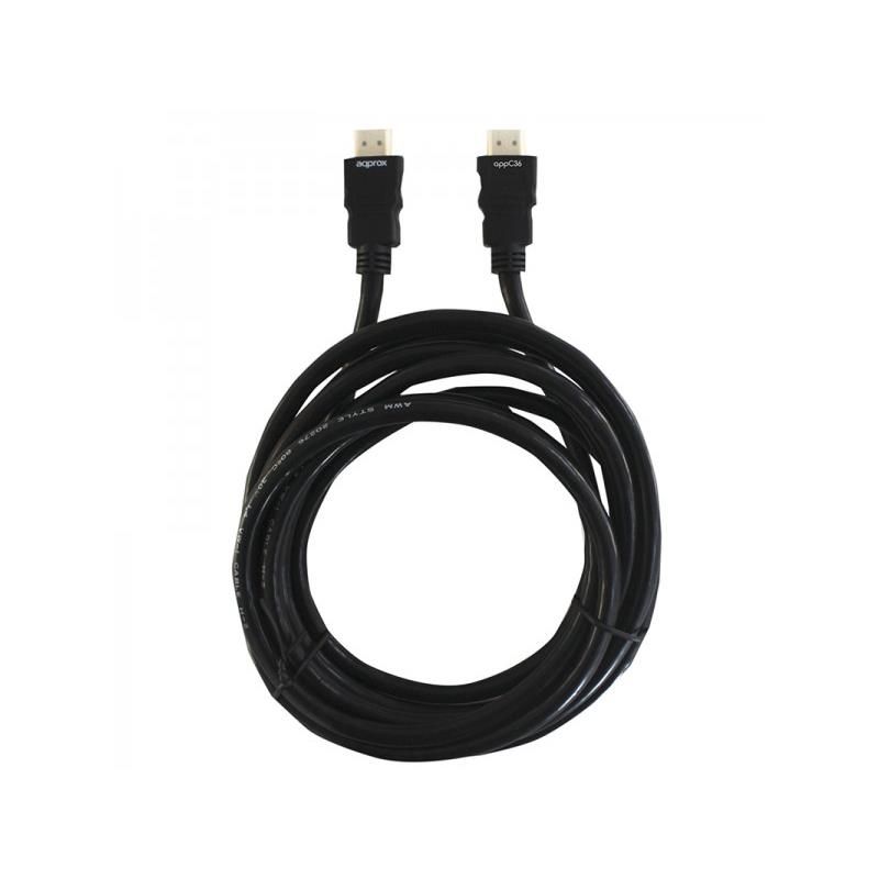 approx APPC36 Cable HDMI a HDMI 3 Metros Up to 4K